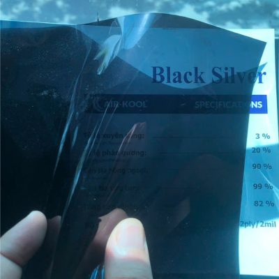 Phim cách nhiệt Black Silver